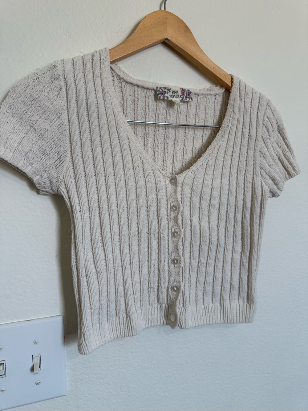 Pink Republic Ribbed Knit Top - Picture 3 of 6